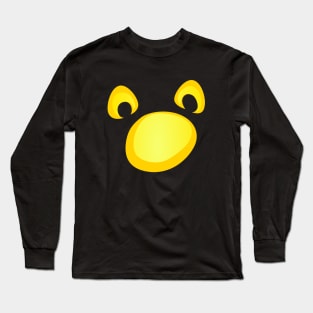 Pumpkin Face For Halloween Long Sleeve T-Shirt